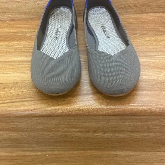 Rothy's Shoes | Women's The Flat - Size 11 1/2 in Grey - Picture 6 of 10